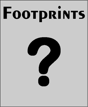 Footprints mystery cover