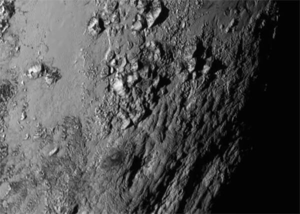 Pluto - close up