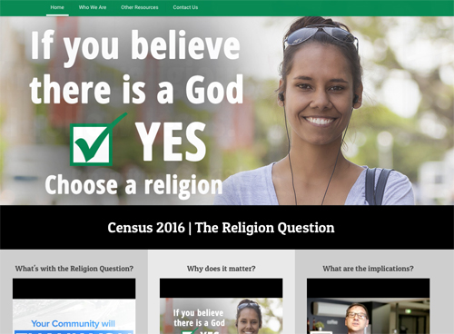 Yes Religion website
