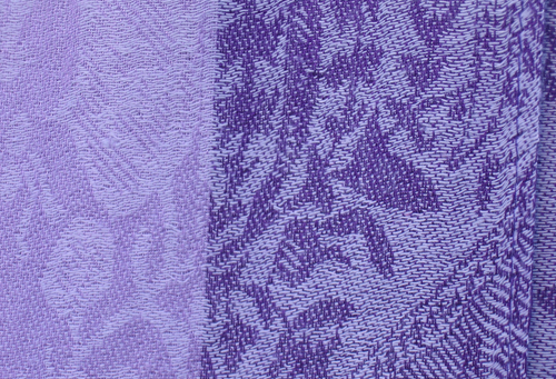 Purple cloth
