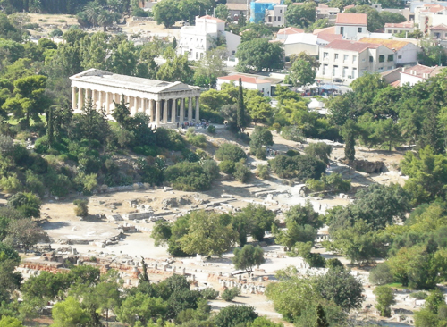 Athens temple
