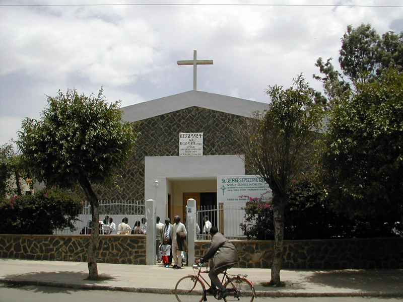 Church in Asmara the capital of Eritrea