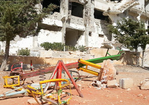 Playground in Syria