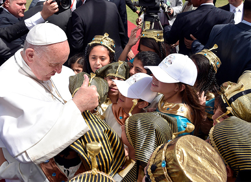 Pope in Egypt
