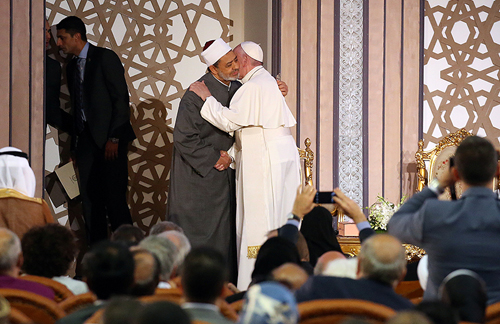 Pope Francis in Cairo