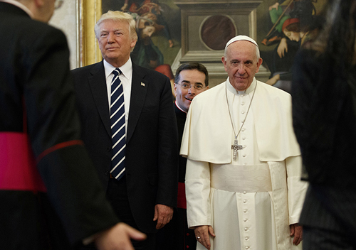 Pope and Trump2