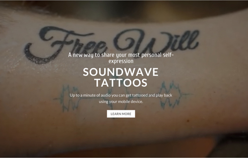 Soundwave tattoos