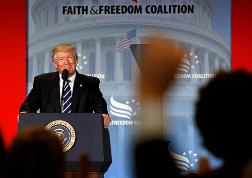Trump at Faith and Freedom Coalition