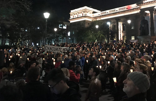 Melbourne vigil