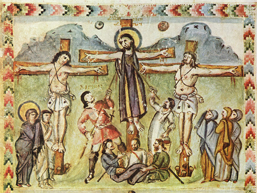 Crucifixion depiction