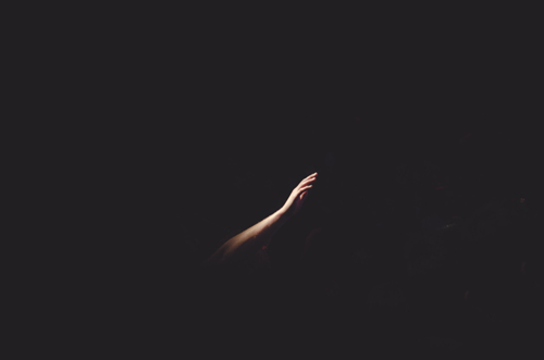 Reaching out of darkness
