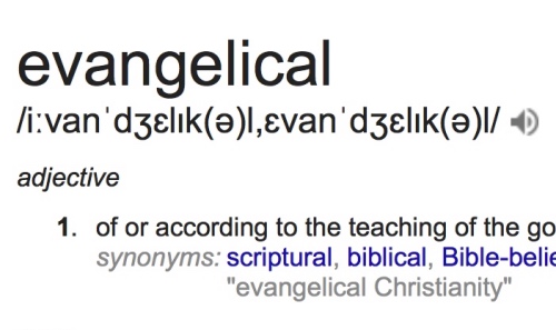 Evangelical definition