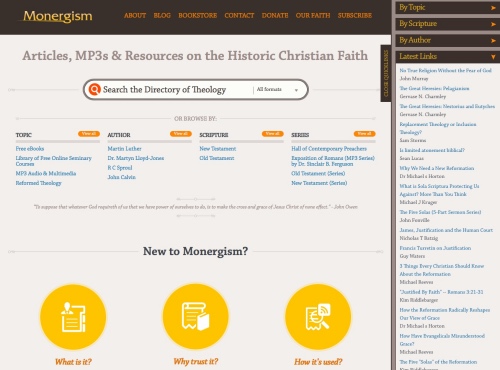 Monergism website
