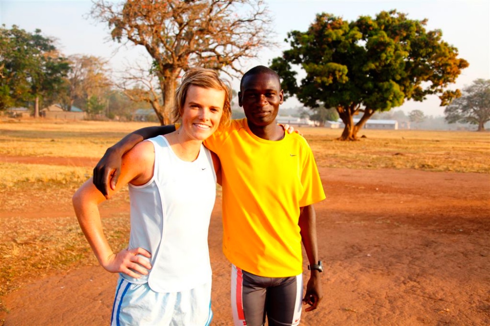 Eloise and Julius in Uganda