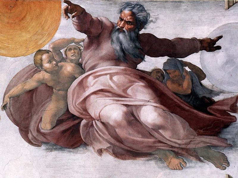 God in the Sistine