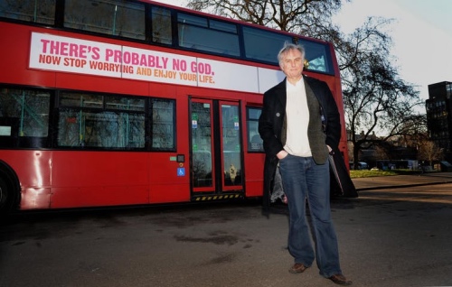 Richard Dawkins and bus