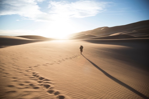 Desert walking