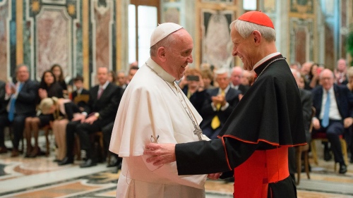 Cardinal Wuerl meets Pope