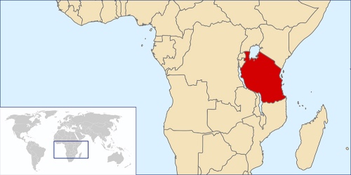 Deaf Church Tanzania Map