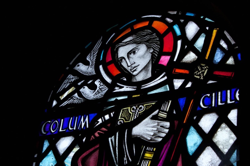 St Columba window