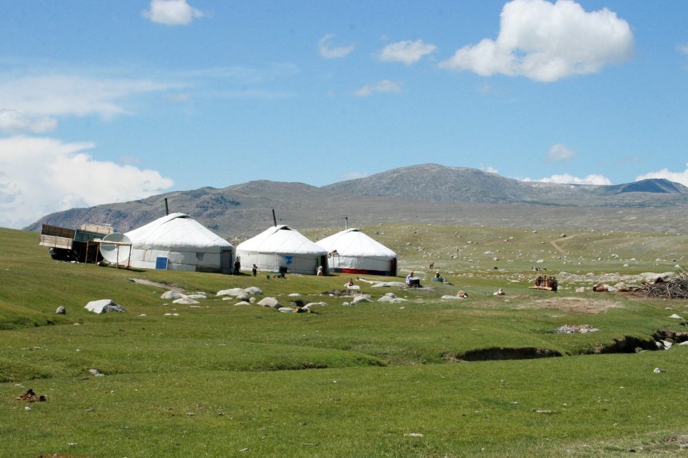 Yurt village