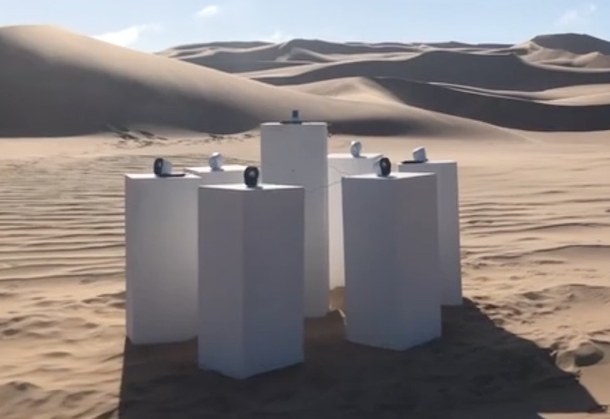Namib Desert installation