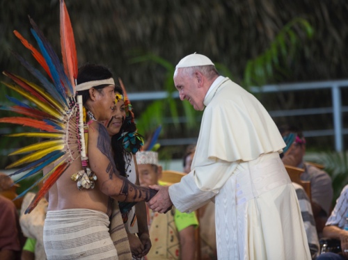 Pope in Peru