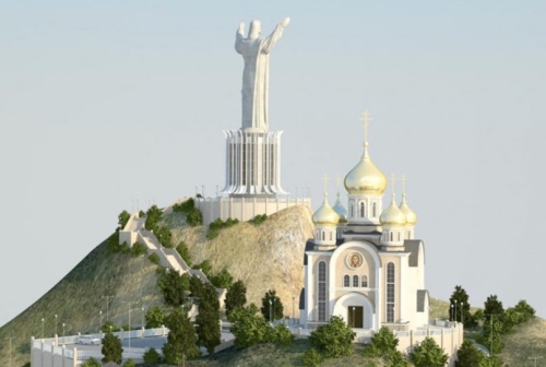 Russia Jesus statue1