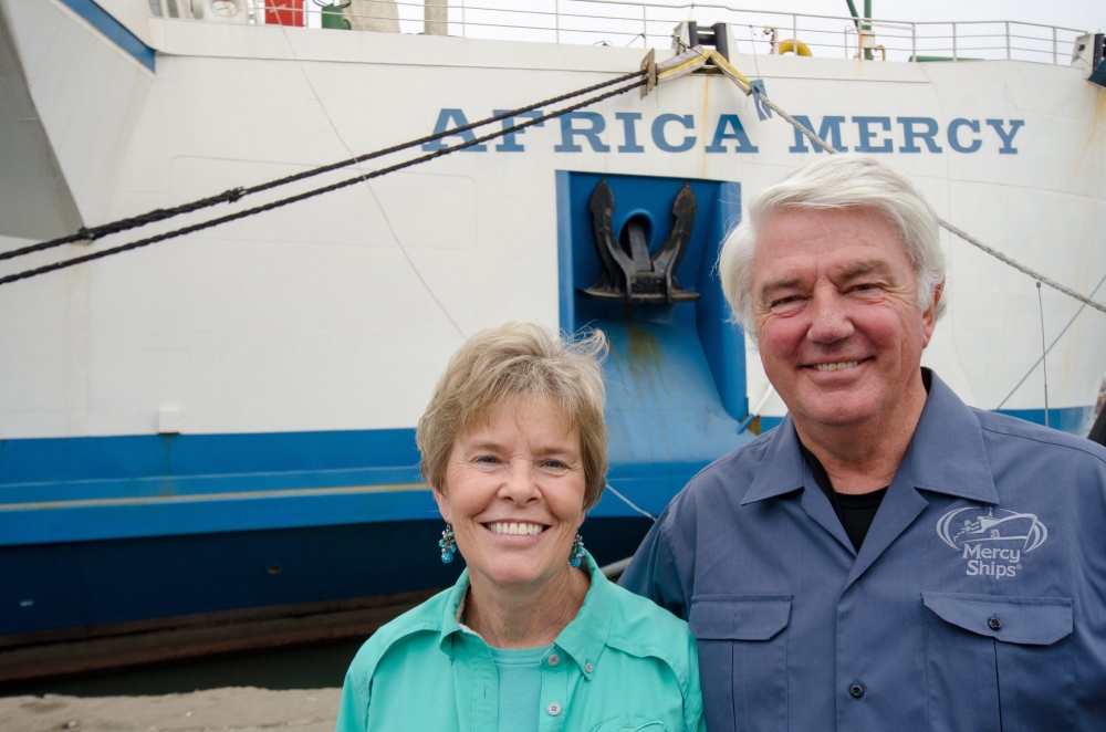 Mercy Ships Deyon and Don Stephens