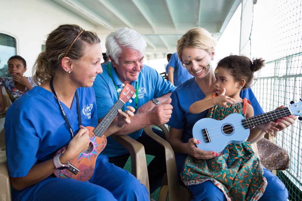 Mercy Ships Don Stephens patients deck