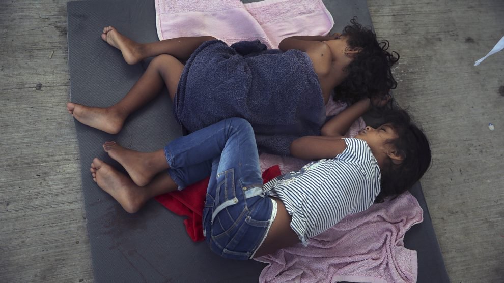 Migrant children in Mexico