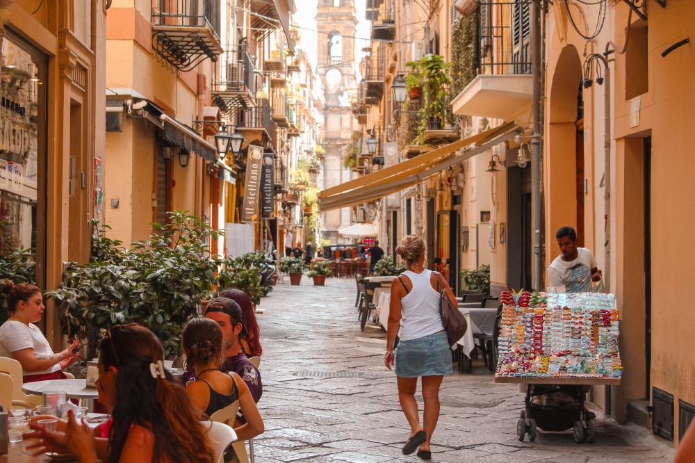 Sicily Palermo street
