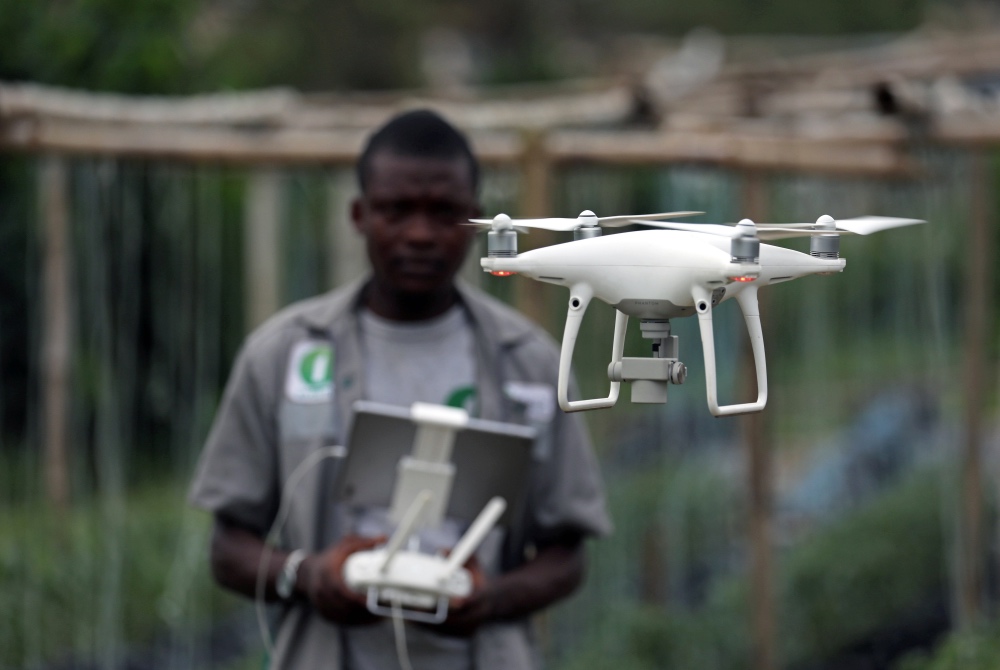 Farmers drones