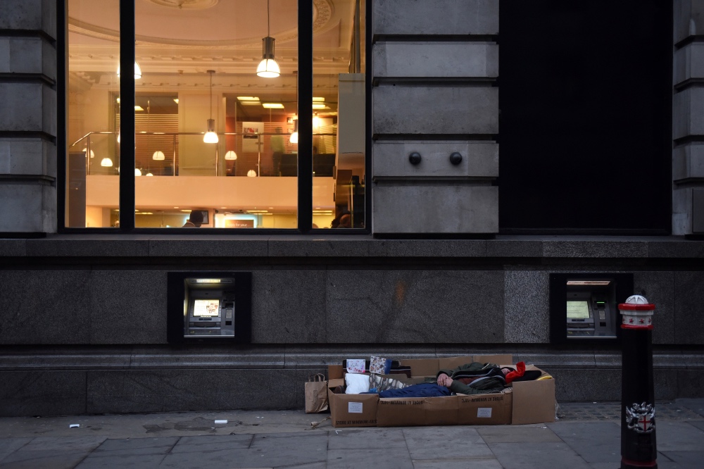 Homelessness in London