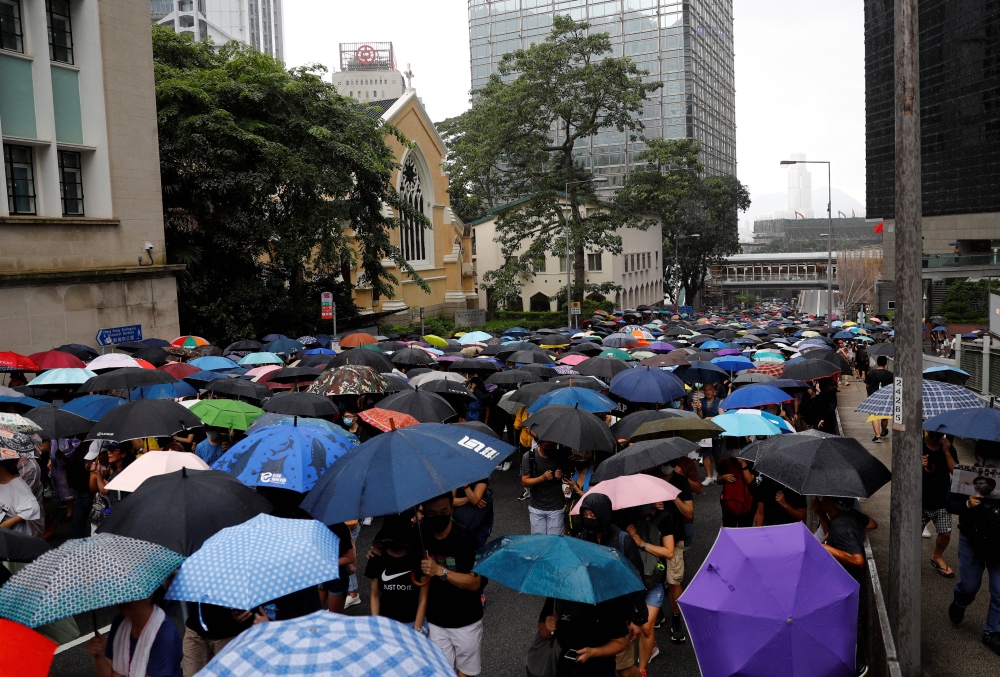 Hong Kong march1