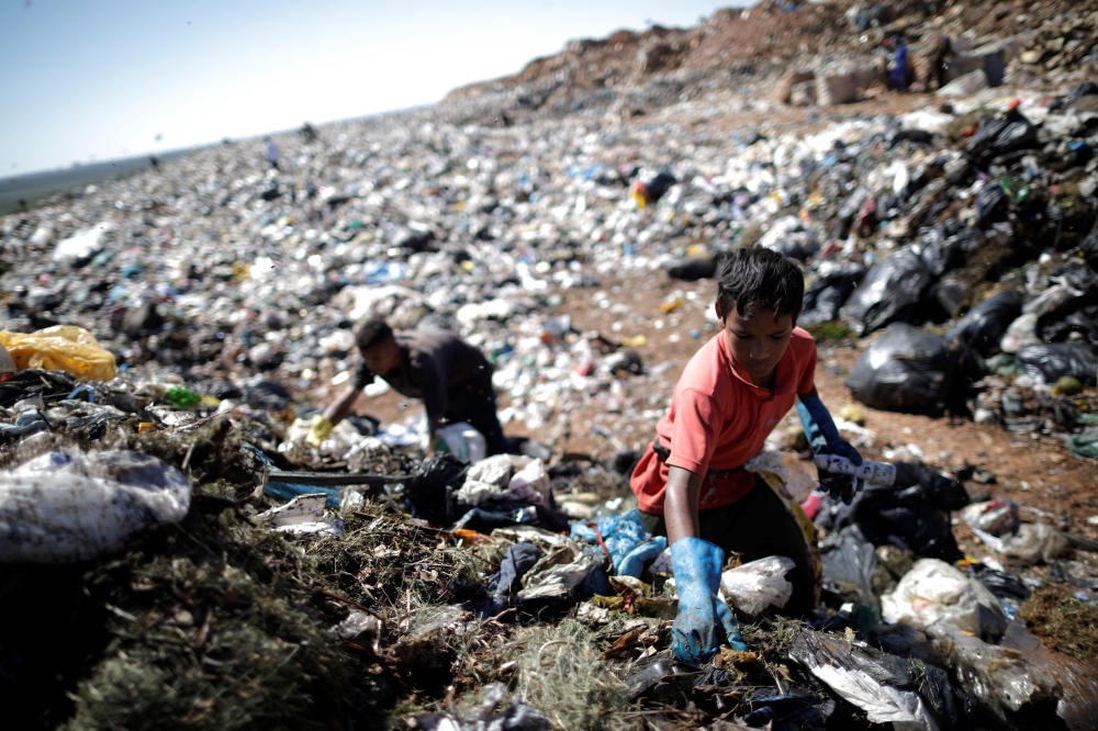 Rubbish dump in Brazil