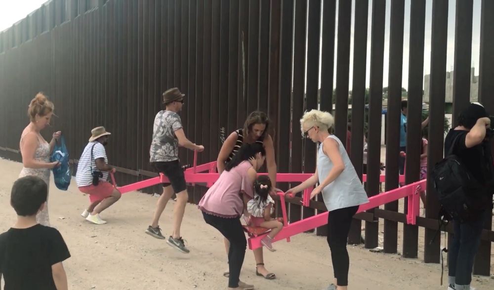 Seesaw on US Mexico border