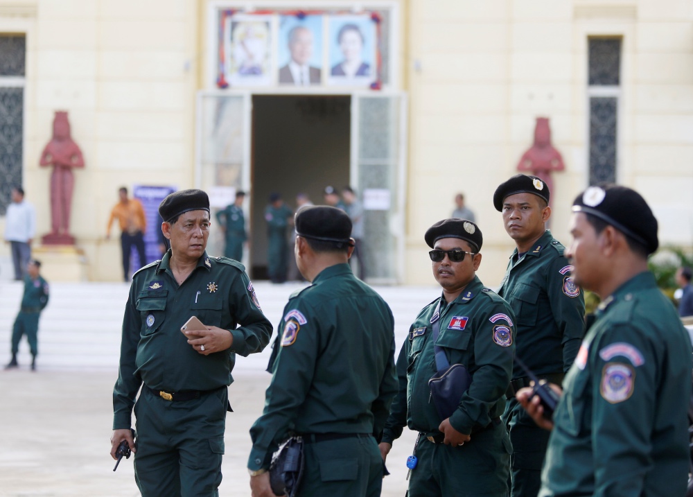 Cambodian police