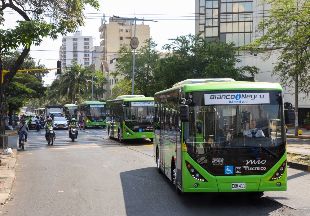 Colombia electric buses
