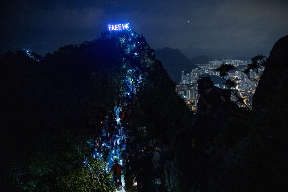 Hong Kong Lantern protest