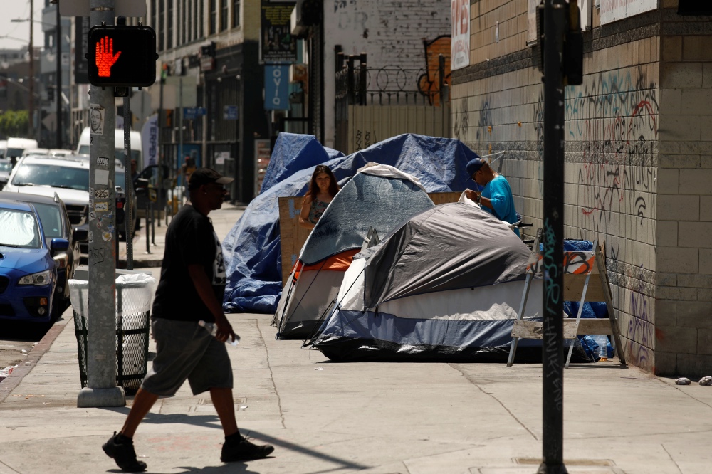 LA homeless