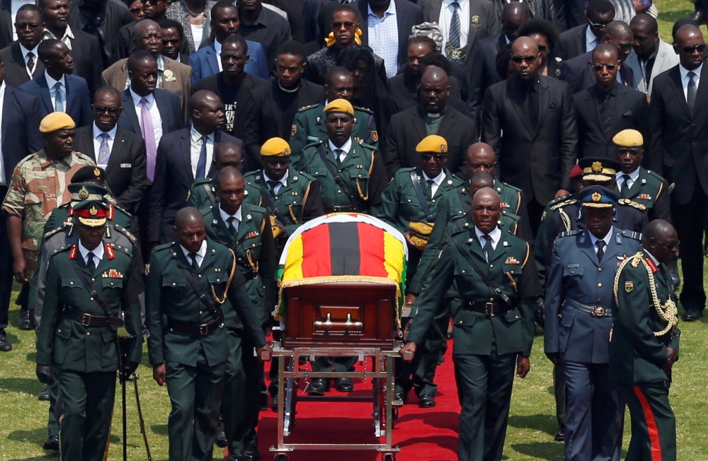 Zimbabwe Mugabe state funeral2