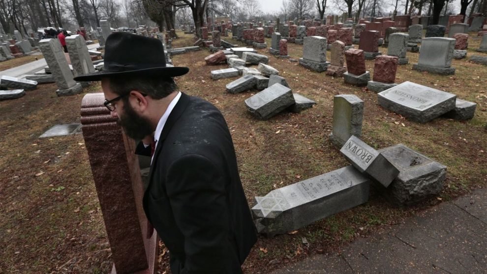 Anti semitism cemetery attack