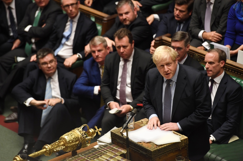 Boris Johnson in Parliament2