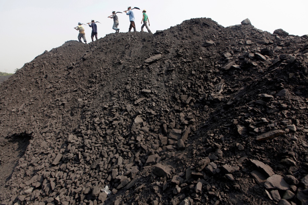 Coal mine in India