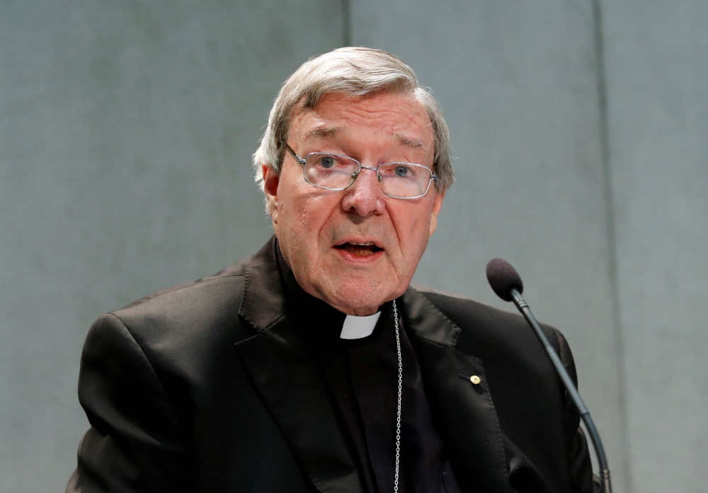George Pell press conference