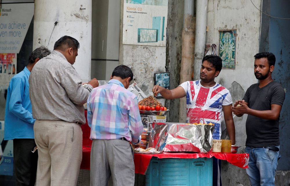 India street vendor