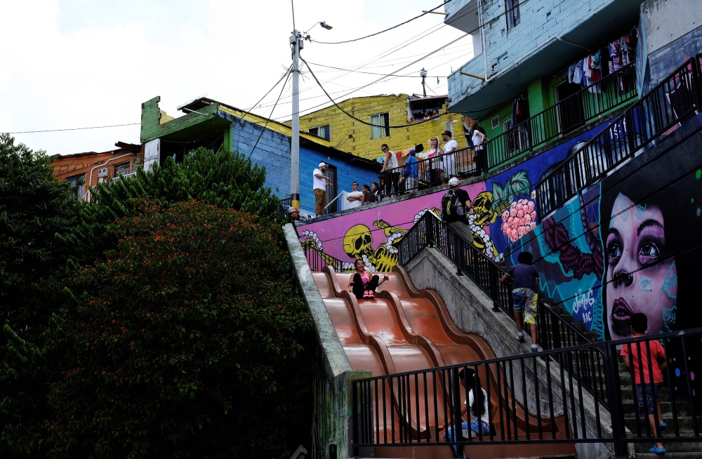 Medellin Colombia slide