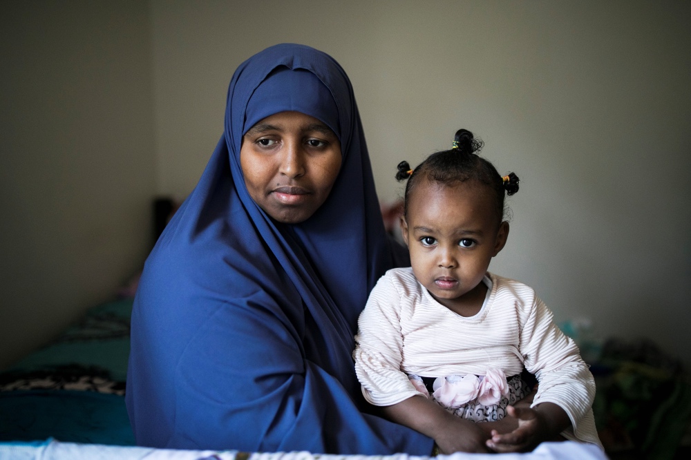 Refugees Somali family3