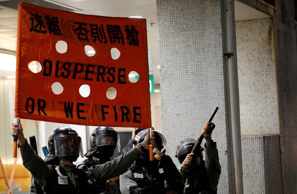 Hong Kong protests Nov1